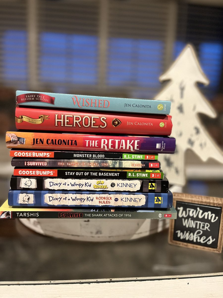 JenCalonita's tweet photo. Happy 2022 Educators! I’m author Jen Calonita and I write books about magic and fairytales. I’m kicking off the new year with this giveaway of some of my books and other goodies. To enter: Follow &amp; RT! Winner picked: 1/6 9pm EST. Good luck! #kidsneedbooks #bookgiveaway https://t.co/HKPTS910M4