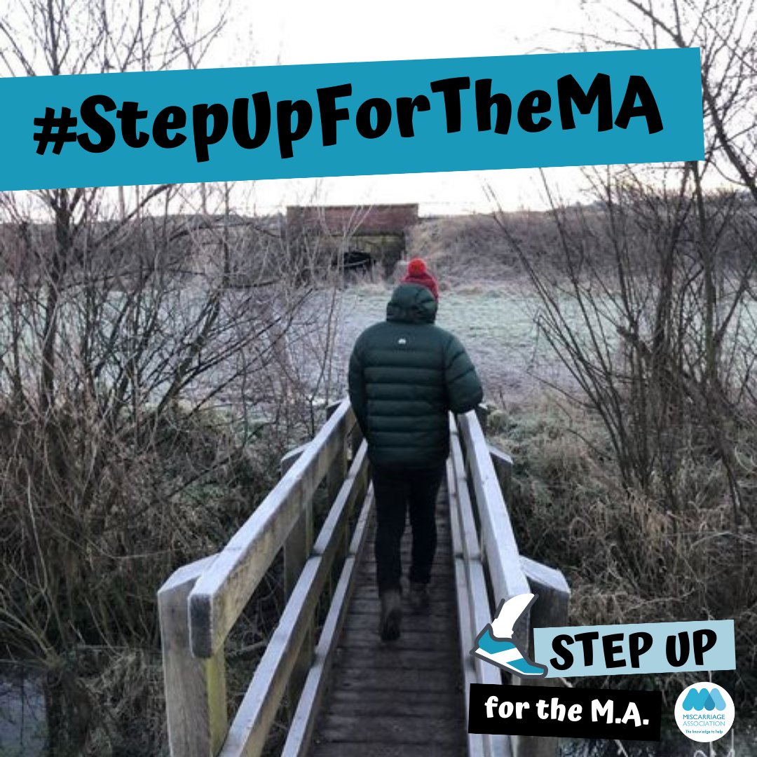 MiscarriageUK's tweet photo. If you havenโt already, thereโs still time to get involved in our #StepUpForTheMA challenge.
Pledge to take 250,000 steps this January and help us continue to support people through pregnancy loss.
https://t.co/gWRzG0YZSi https://t.co/UxgJSQIW8w