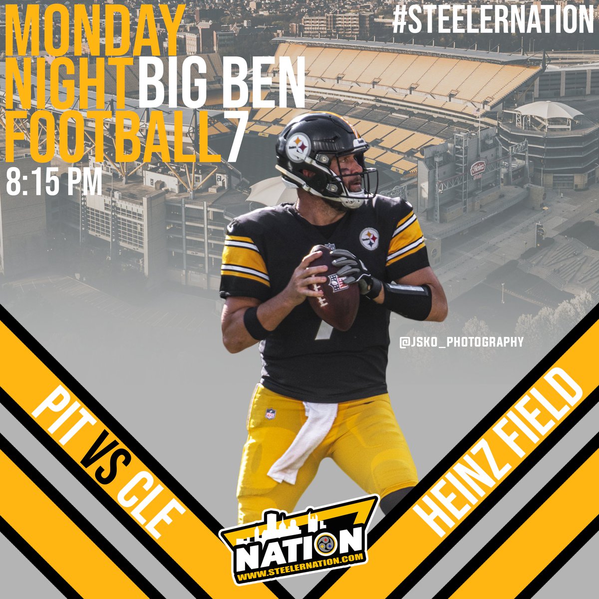 steelernation's tweet photo. Tonight is for 7. #SteelerNation https://t.co/hKW4EQMtlM
