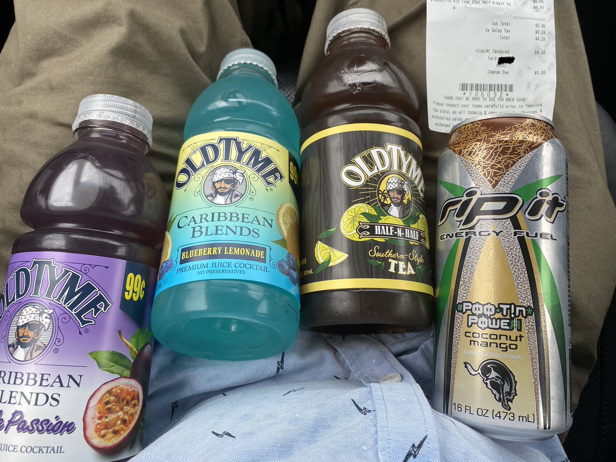 DomainsVvs's tweet photo. #Lucky day. Total with tax exactly $4.20. The #SmokeShack on #Birdneck always got good dranks. Btw shout out to @fettywap the new line of drinks delicious 😉 https://t.co/4FoM2WRDhS