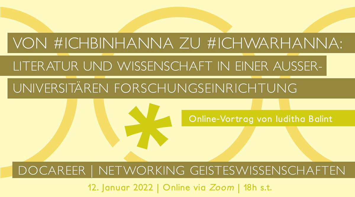 Am 12.01. um 18 Uhr ist @b_iuditha virtuell bei uns zu Gast. Dr. Iuditha Balint ist Literatur- und Kulturwissenschaftlerin und Direktorin des Fritz-Hüser-Instituts für Literatur und Kultur der Arbeitswelt. 

Anmeldungen sind via Mail an das-dokumentarische@rub.de möglich.