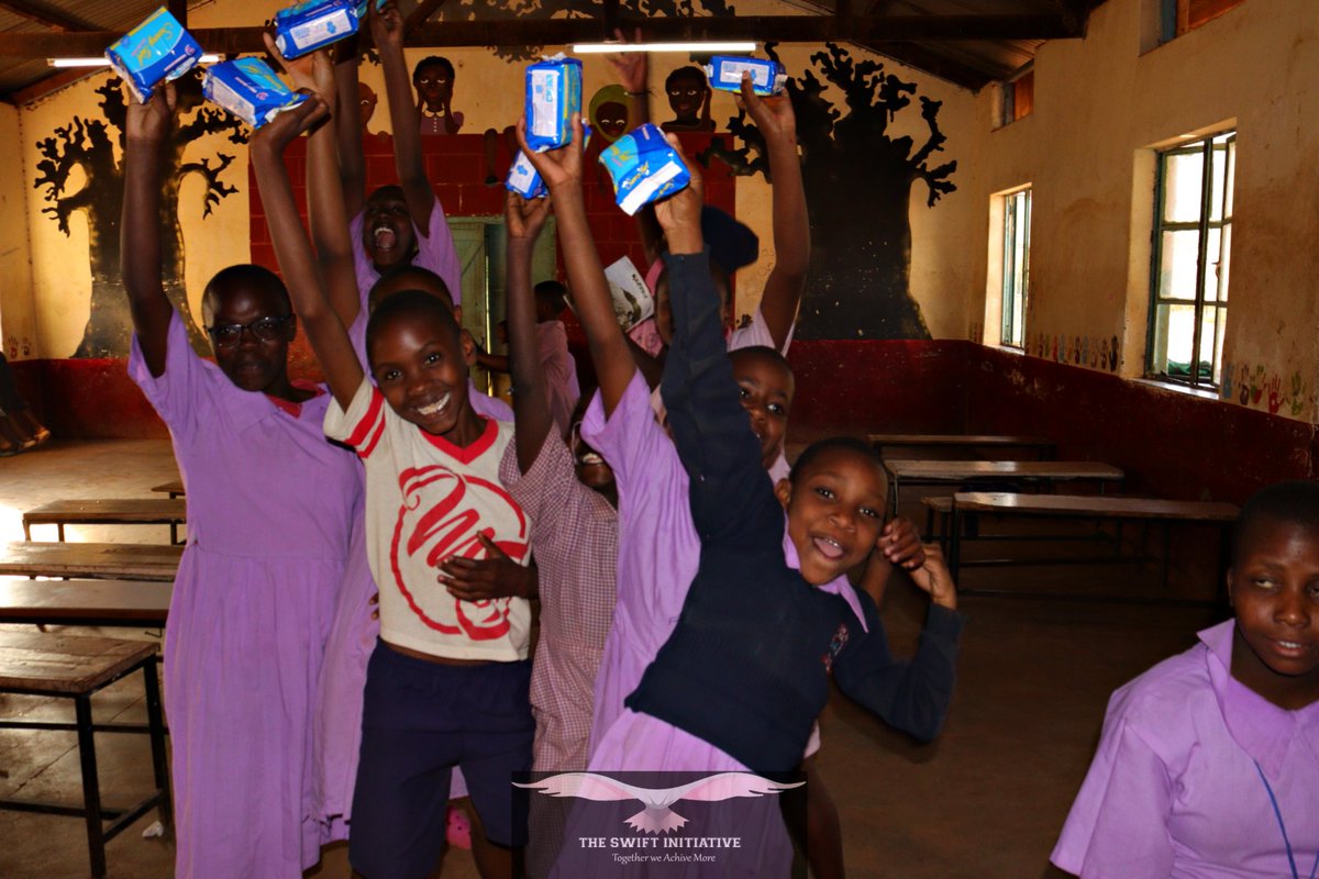 InitiativeSwift's tweet photo. we were blessed to visit Ilbissil boarding primary school, kajiado county, during the December festive season. we spent the day educating young boys and girls about eradicating #periodpoverty, #periodstigma and ways of #menstrualhealthmanagement. https://t.co/mFLBKwCBkZ