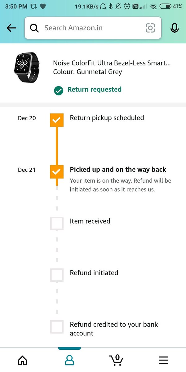Jitendra_000_'s tweet photo. This is the reality of Amazon. They also took return of my product and are not giving refund also. I mean now they have both my product and money and these people don't want to give either of those things anymore.Boycott Bolly Endorsed Brands ๐ซ
#Amazon #amazonindiahelp @amazonIN https://t.co/jqtWvI60cq