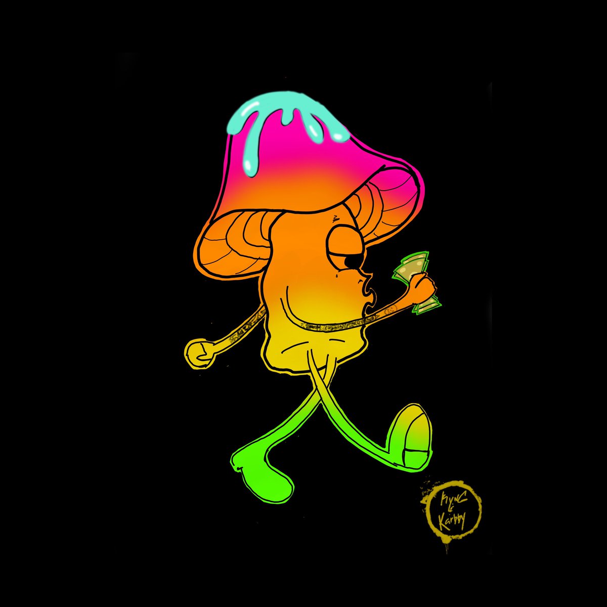 ShroomExClub's tweet photo. @fastmoney_nft Money Man Pat check him out on opensea 

https://t.co/GqG1ypaqgp 
Or out Instagram @shroomex.club https://t.co/B60d2OwQ1r