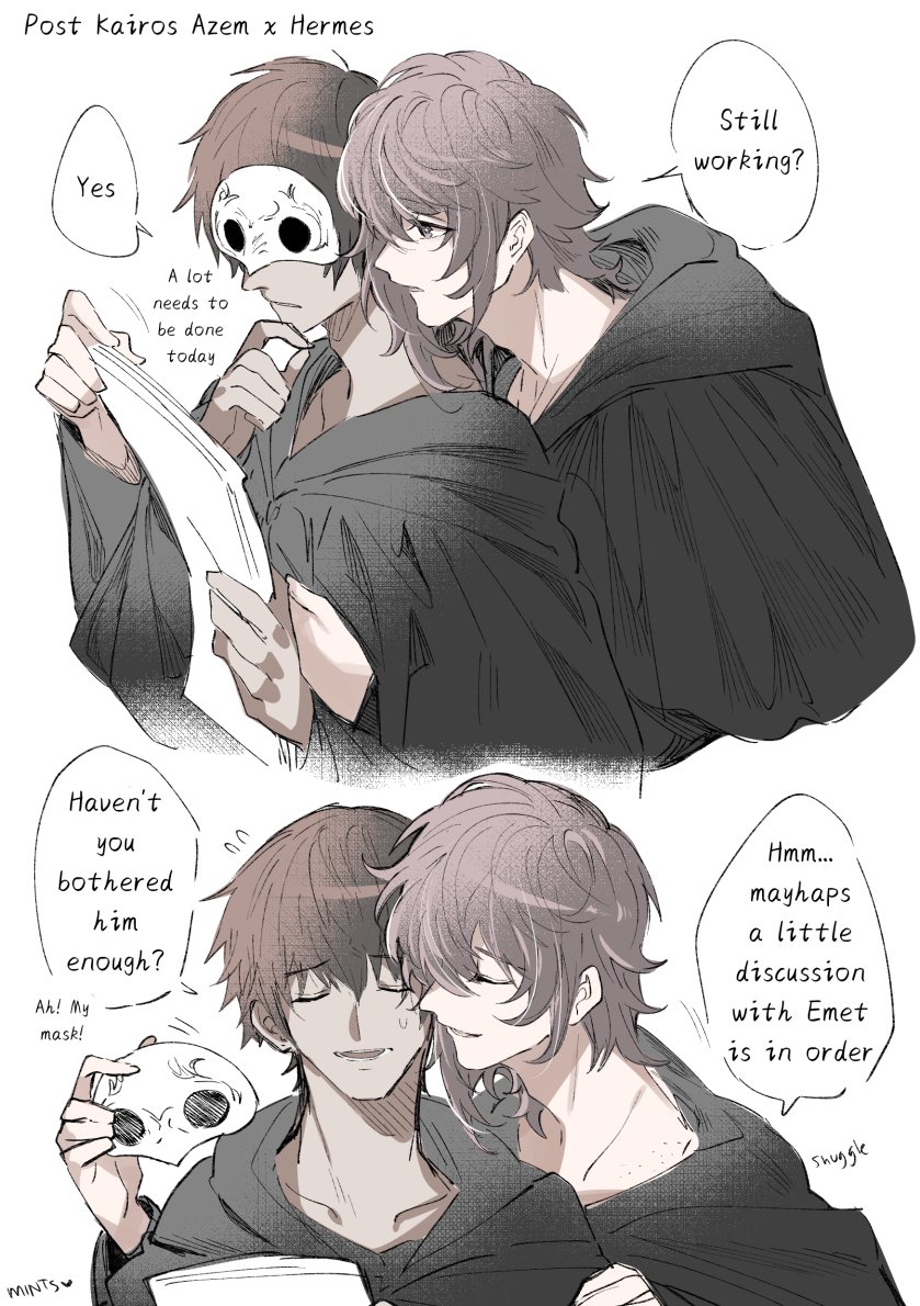 [ Azem/Hermes ]

Reposting these from my poipiku! My HC is that Azem and Hermes only meet after the Kairos incident and Azem is very enamored uwu

#ewspoilers #EndwalkerSpoilers 