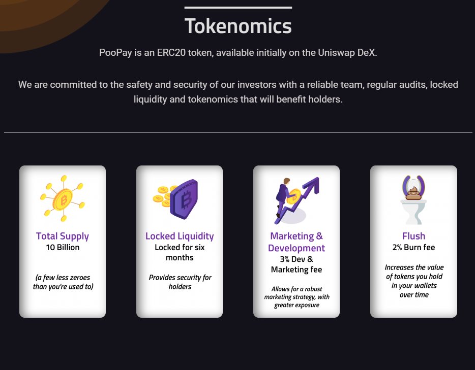 DemonicLoki's tweet photo. why @PooPayToken $POO?
cuz this token is on a whole different level of shitcoins.
lowest tokenomics tax only 5% compared to the standard 10%-15% tax. Run by a crypto background team with a bright future ahead.

#poopay #poo #Shiba #SaitamaWolfPack #ETH #memecoin @Bitboy_Crypto https://t.co/sSef822cR3