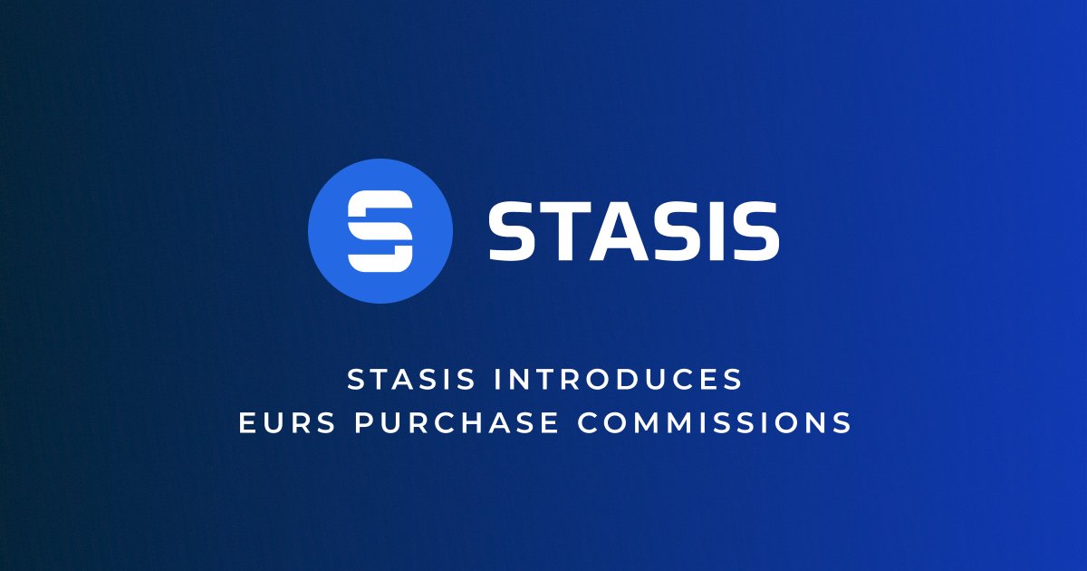 stasisnet's tweet photo. 🚨Important announcement🚨

Dear community and EURS users!

We at STASIS decided to start taking commissions, confident that the community will understand us and pay this small but vital price.

Check the full story here: https://t.co/R897GJPUcq

Likes and shares are appreciated! https://t.co/eWgzrNxFG3