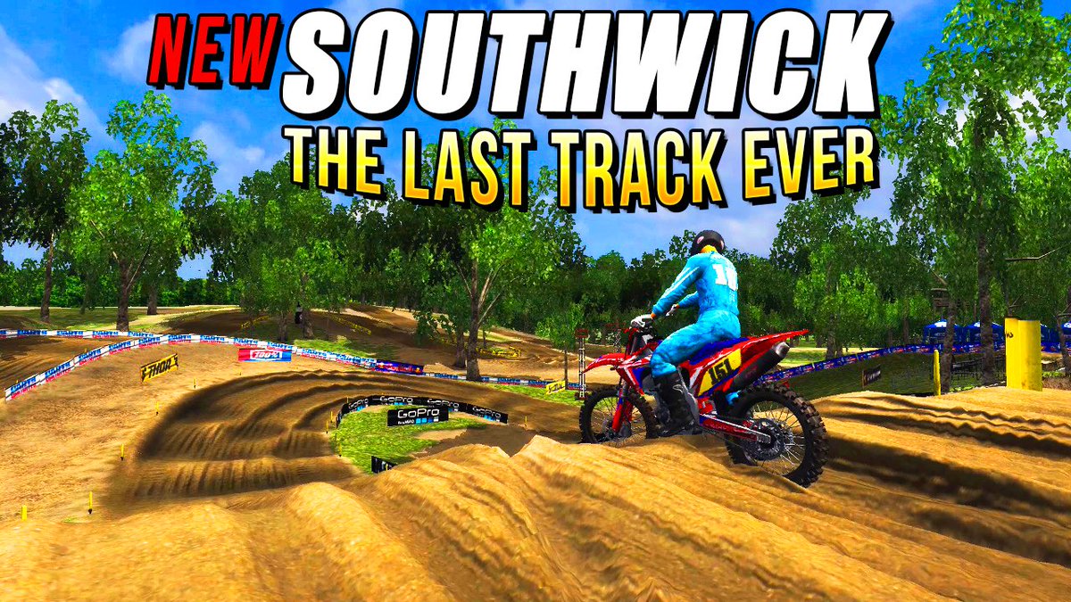 windham151's tweet photo. This NEW Southwick is super FAST!
The perfect FINAL TRACK + Maggiora
๐WATCH: https://t.co/abaSlQmYge
#MXvsATV #MxvsATVReflex #CustomTracks https://t.co/E8ZleyIrrV