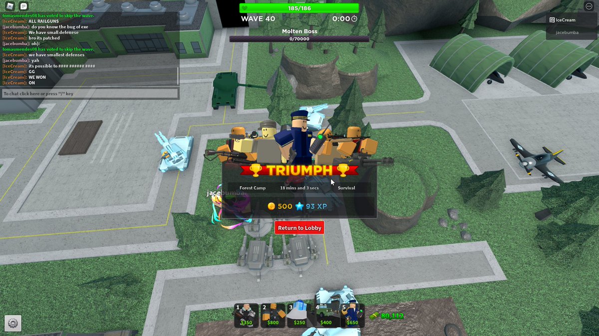 tomasmendes081's tweet photo. Win On Molten Mode With Smallest Defense Possible https://t.co/L8bsqWw40d