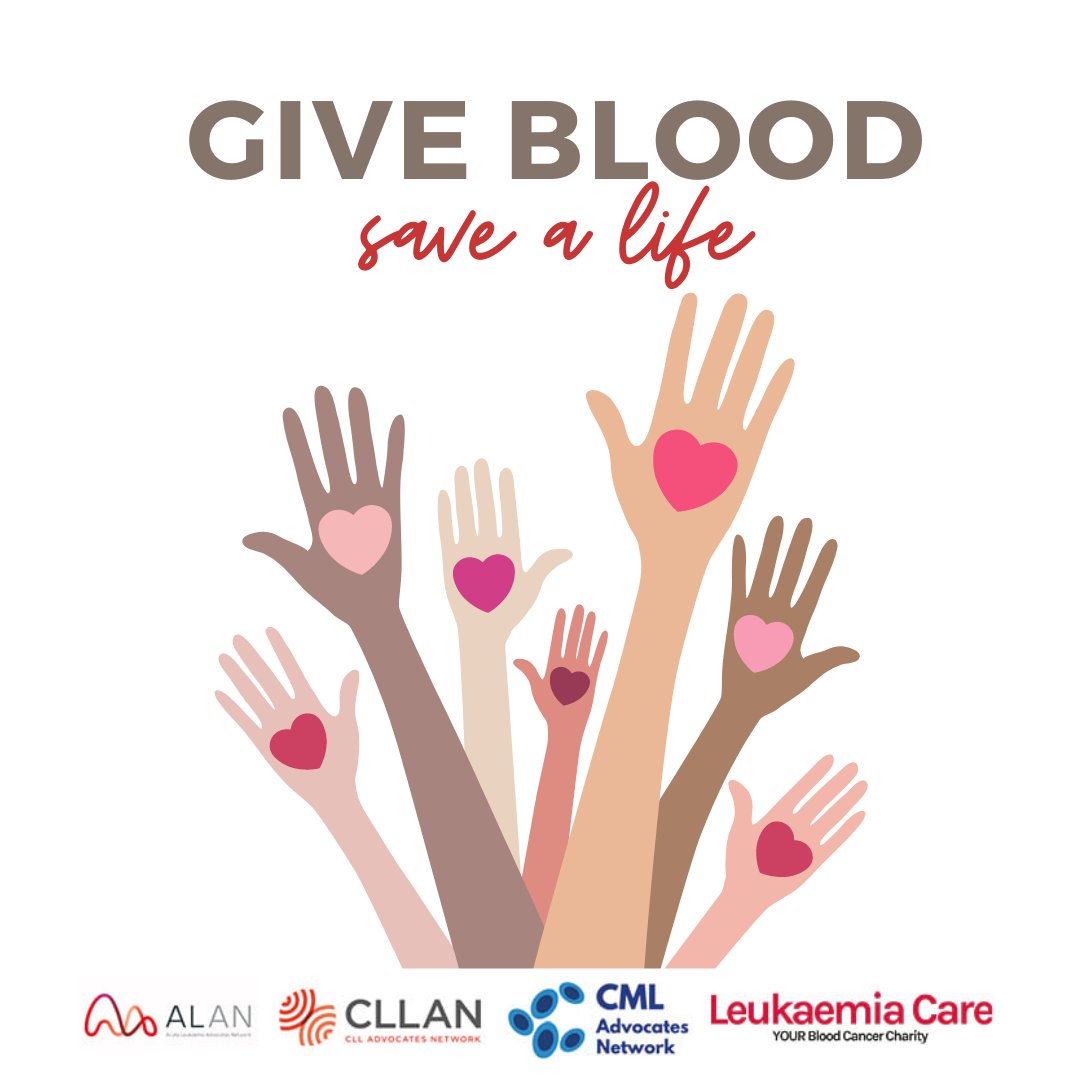 January is #BloodDonorMonth.

Did you know that 1 out of 10 people who enter a hospital needs blood?

The beginning of a new year is the perfect time to make new resolutions and start donating.

#BloodDonorMonth  #ALAN #PatientAdvocacy #Leukemia