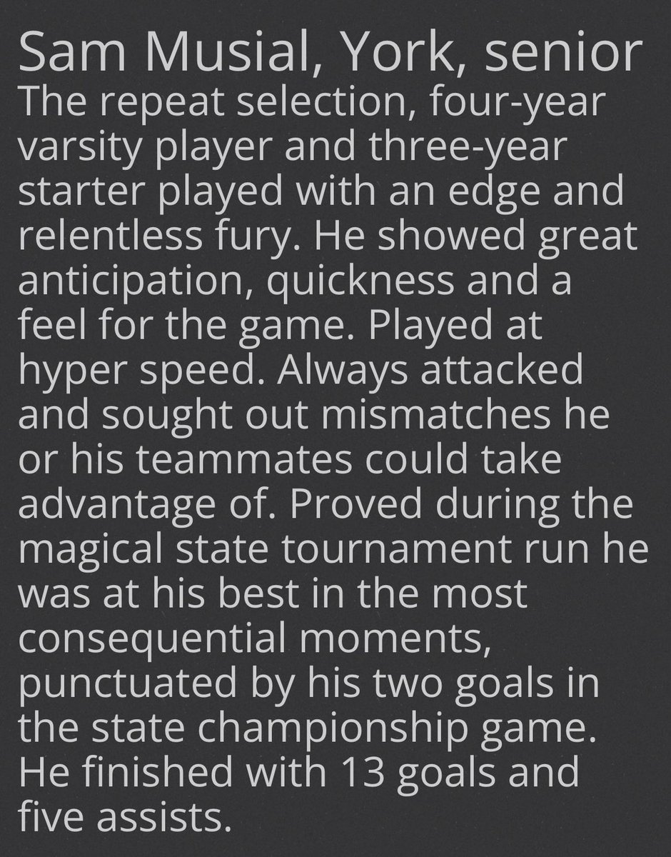 YorkHSFC's tweet photo. Congratulations to these seniors on being named All State! 👏🏅💪 

Kevin Gliatis @BrendanHaran1 @SamMusial @Ricky07913373 

@YorkAthletics @YorkD205 @jstopka06 @ElmhurstD205 @shahebags https://t.co/KZjh1FKpaG