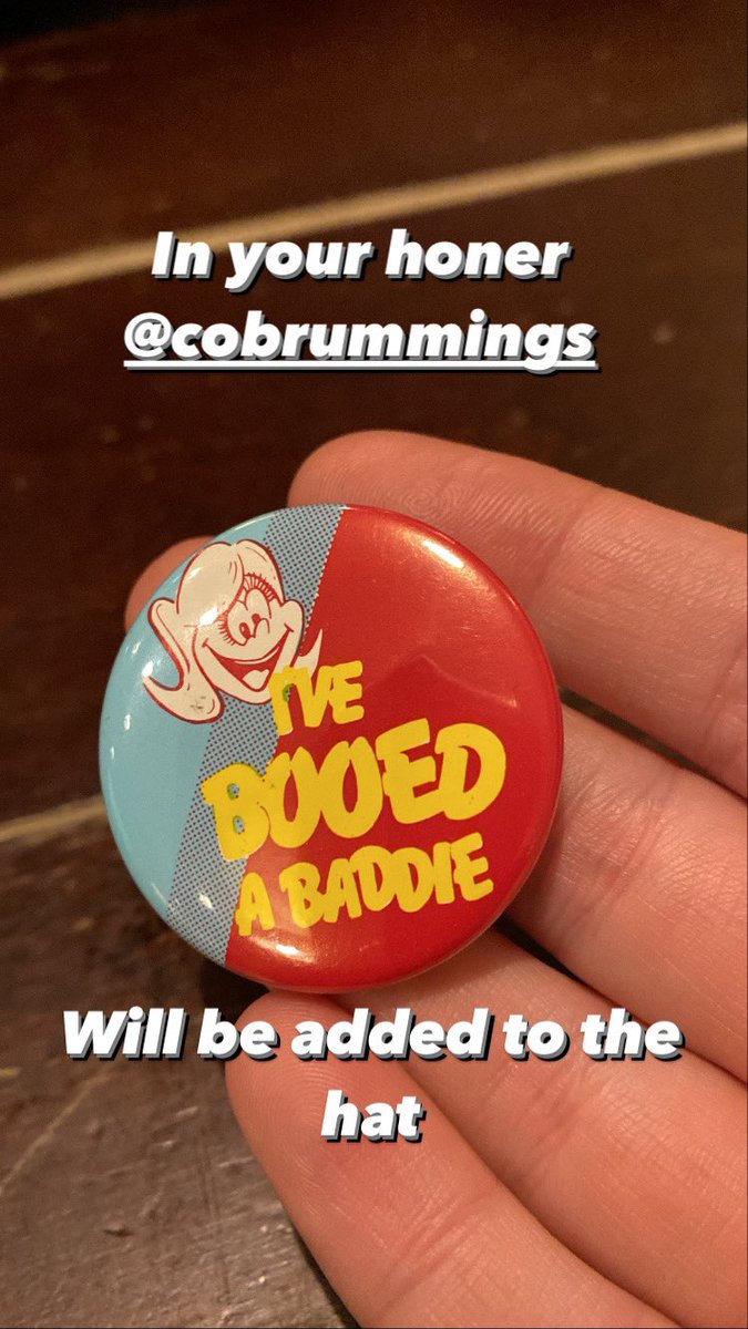 <a href="/RPCummingsActor/">Rob Cummings</a> one more to add to the hat <a href="/SillyBilly_Ant/">Ant Payne</a>