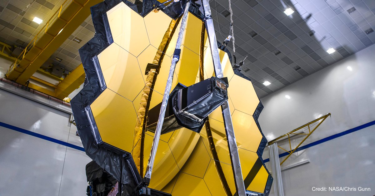 DunmoreCorp's tweet photo. Dunmore’s multi layer insulation films protect the James Webb Space Telescope on its journey to answer the mysteries of the universe. https://t.co/A9DqV3S8Rv https://t.co/idjfQT4p3I