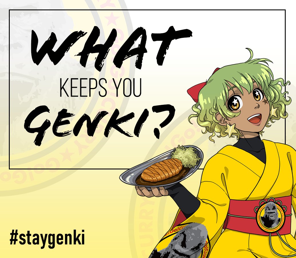 Time for a #vibecheck! What's going to keep you "genki", or "happy" this year? Reply with hashtag #staygenki !