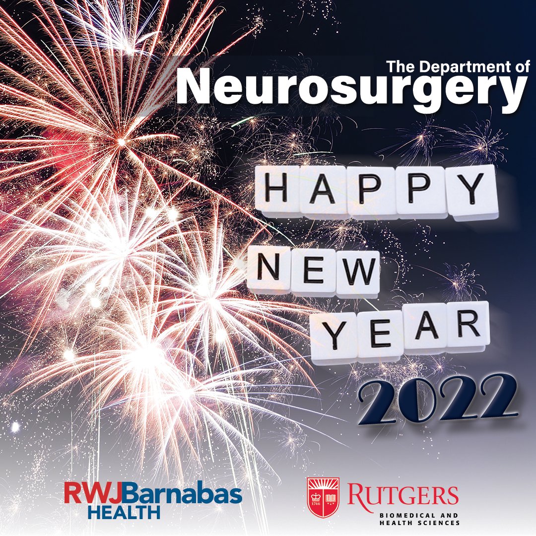 Happy New Year from the Department of #Neurosurgery #NewYear2022