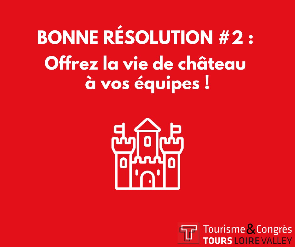 tourscvb's tweet photo. 📌 BONNE RESOLUTION #2 : Offrez la vie de château à vos #équipes ! 🏰

Choisissez le #château de vos rêves parmi notre sélection de 21 lieux exceptionnels en Val de Loire et nous organisons votre #séjour ! ➡️ https://t.co/I5rSfmQlXh

#seminaire #touraineloirevalley https://t.co/7LB7M96LYJ