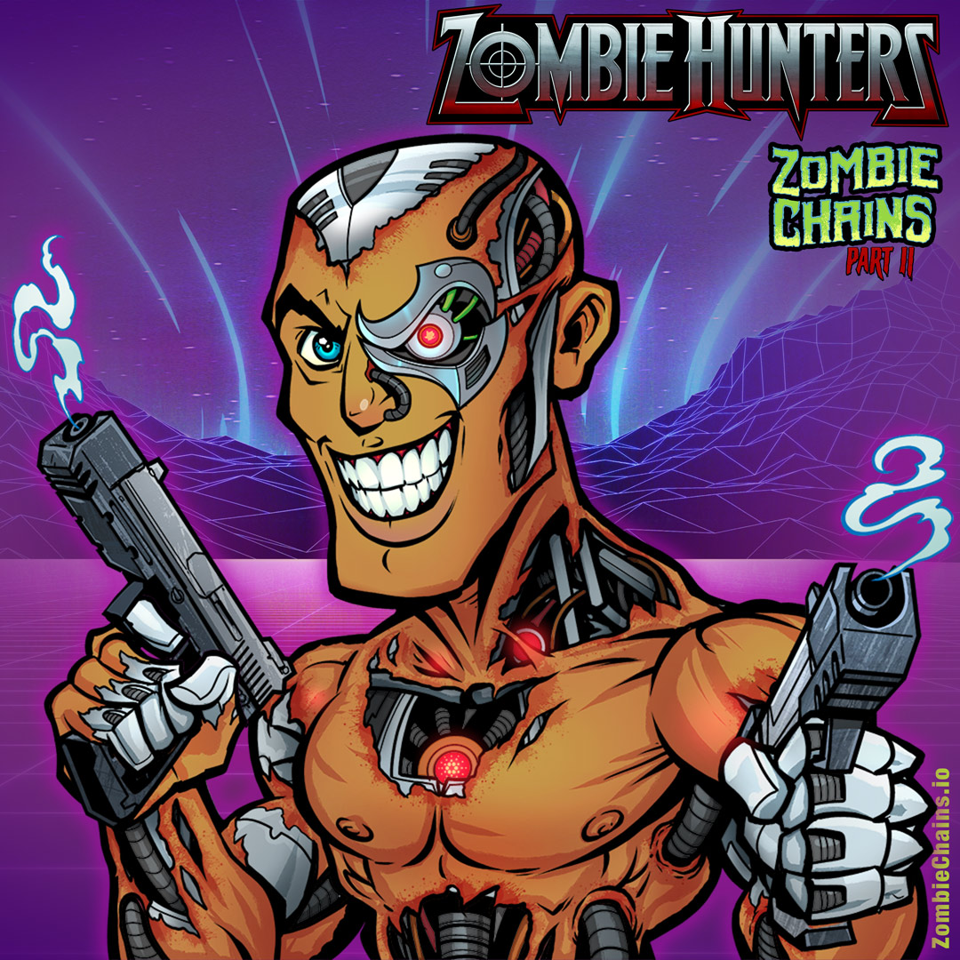 ZombieChains's tweet photo. The Zombie Hunter Guys are a little jealous at all the attention the Gals are getting.

This Hunter Guy Cyborg wants to show off his Guns. https://t.co/hyLAPEKuFd