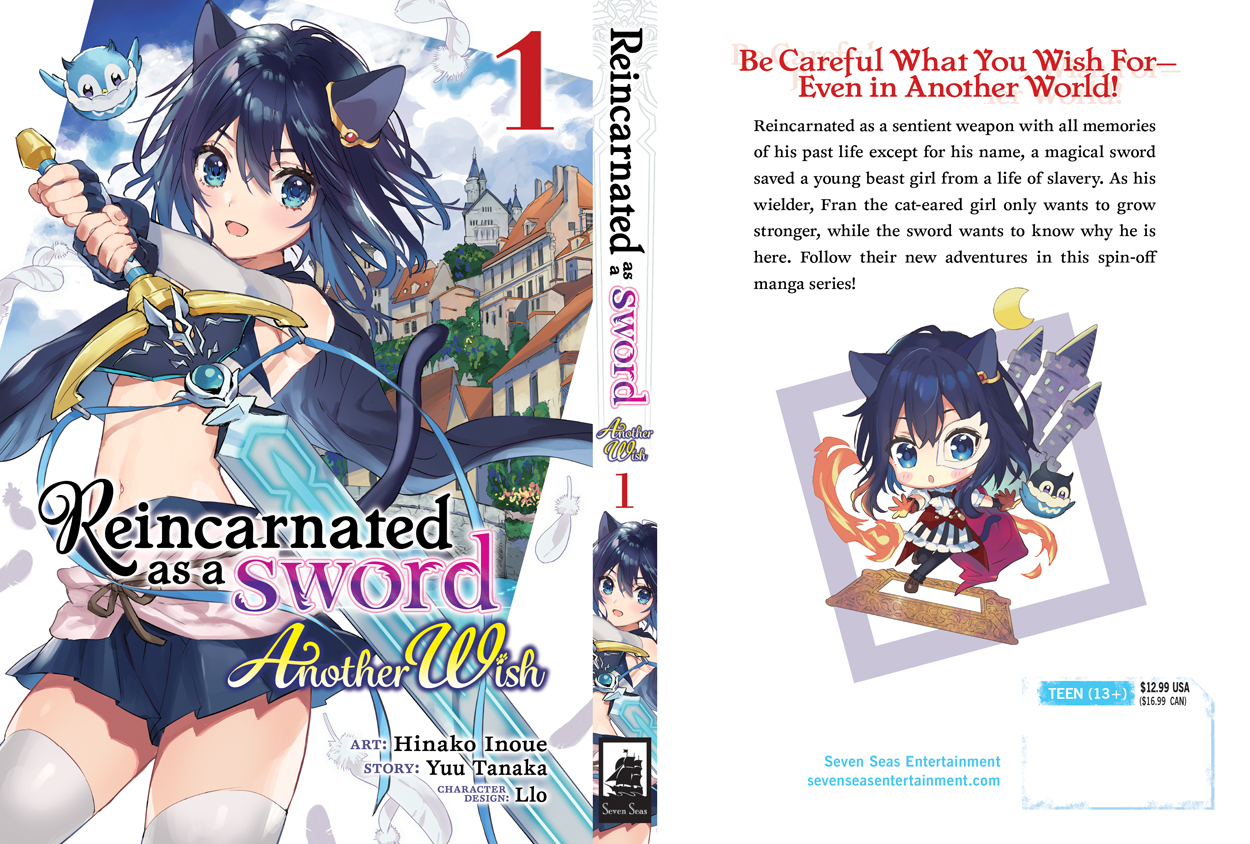 Reincarnated as a Sword Novel Series Celebrates Anime Adaptation