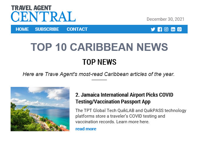 TechTpt's tweet image. TPT Global Tech #2 in the the TOP 10 News Stories of the YEAR!  Click here for an article on TPT opening testing in Jamaica bit.ly/top10tpt $tptw #tptglobaltech #tptmedtech #Covid19 #covidtest #jamaica #quiklab #quikpass #airporttesting