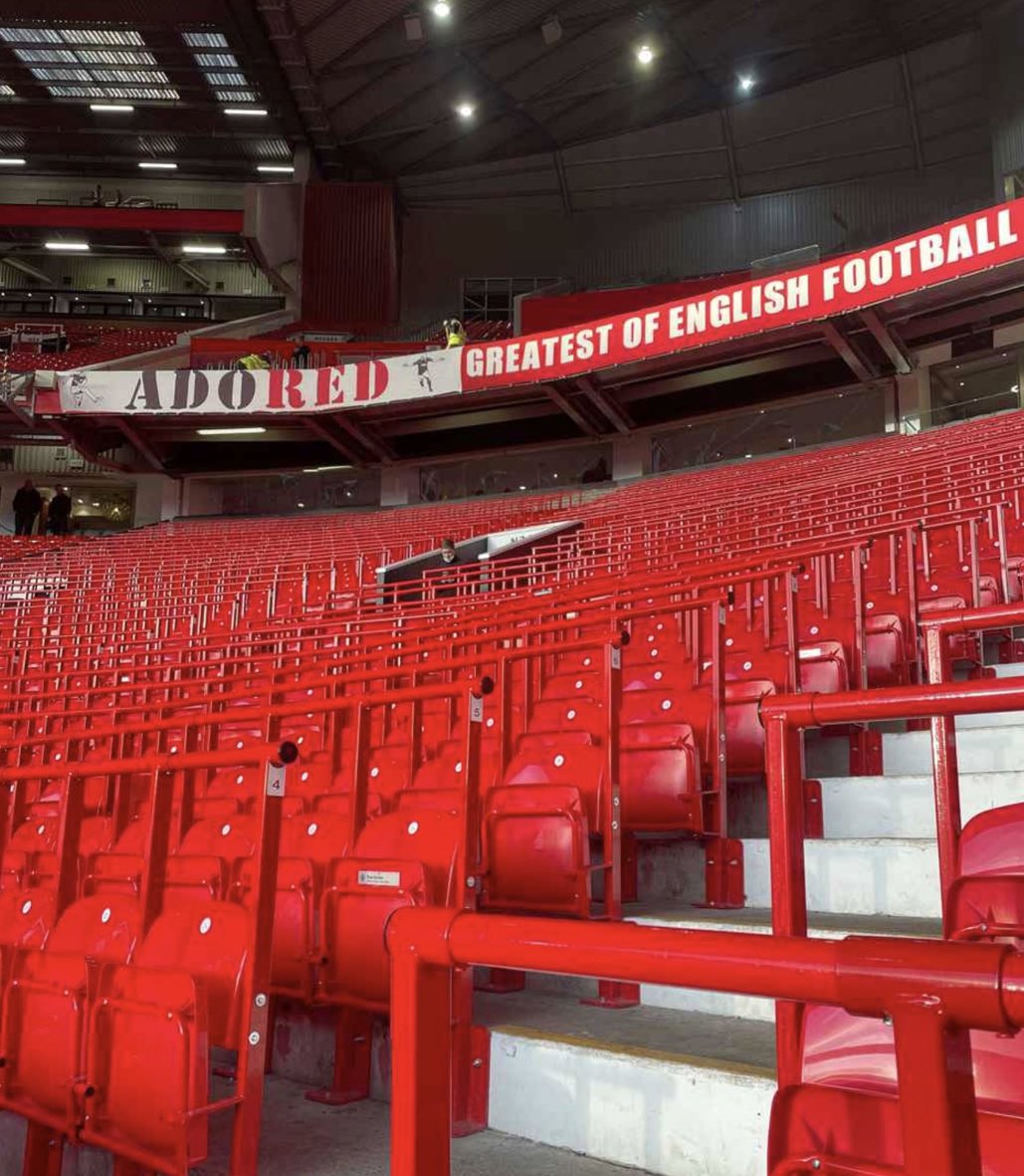 fun88eng's tweet photo. 1,519 barrier seats where fans will be taking part in a safe standing trial at Old Trafford this evening. 

#MUNWOL https://t.co/9v2Vj2CBvc