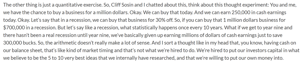 kelvestor's tweet photo. This reminds me of what @realdennishong shared in an interview with @goodinvestingc. Last year's sell-off in growth stock made us look like fools being fully invested. But in the long term, being vested through cycles yield the best results for growth companies. https://t.co/aEcDBEM2a0