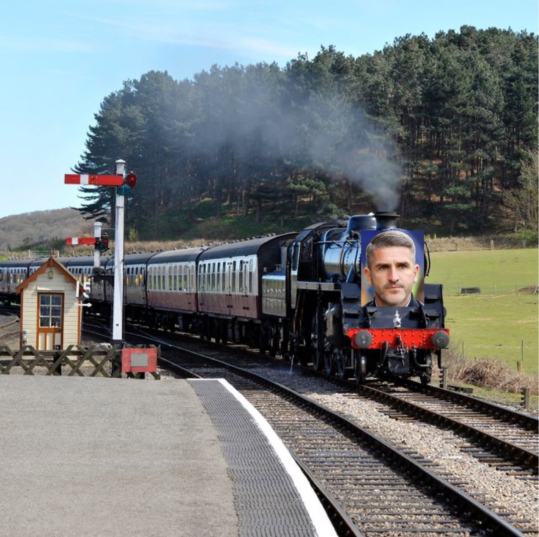 _The72's tweet photo. If Preston win their 3 games in hand on Huddersfield then theyโll be in the playoffs. All aboard the Ryan Lowe Train.
Destination? Premier League
#PNEFC https://t.co/Ut6FMmkkwP
