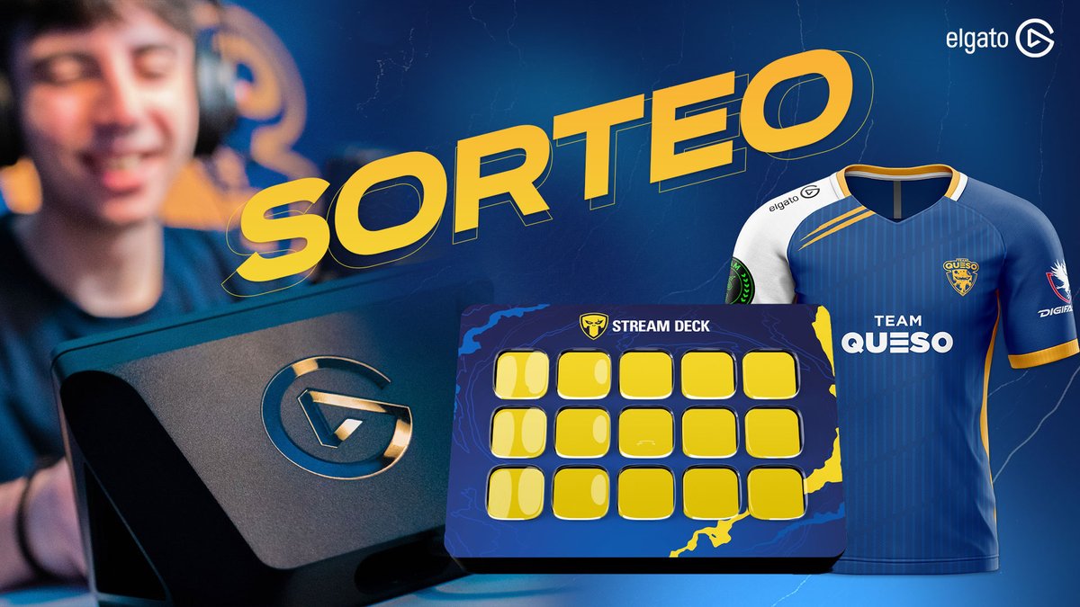 Porque mereces empezar el 2022 con buen pie te traemos de la mano de <a href="/elgatoES/">Elgato ES - LATAM</a> el primer SORTEO del año.

Un afortunado ganador se llevará a casa un StreamDeck edición especial TQ + camiseta oficial TQ.

Bases y participación en:
▶️gleam.io/1rBj8/sorteo-t…

¡Suerte!