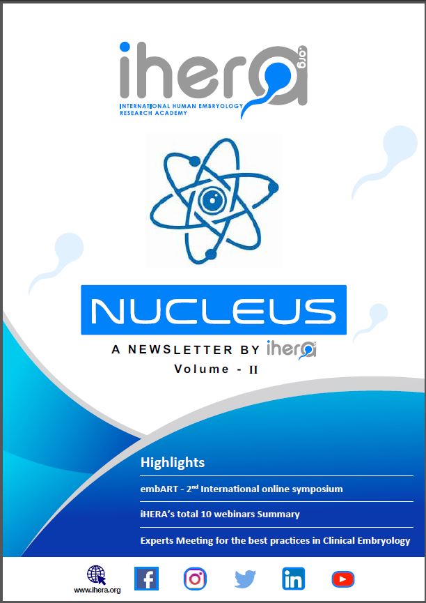 iHeraEmbryology's tweet photo. iHERA proudly announces the release of the second volume of interactive digital Newsletter "NUCLEUS" 

Highlights
- all webinars summary
- embART-2021
- Articles

For more details visit 
https://t.co/kNbNMLW8aL https://t.co/cSupKNr4i9