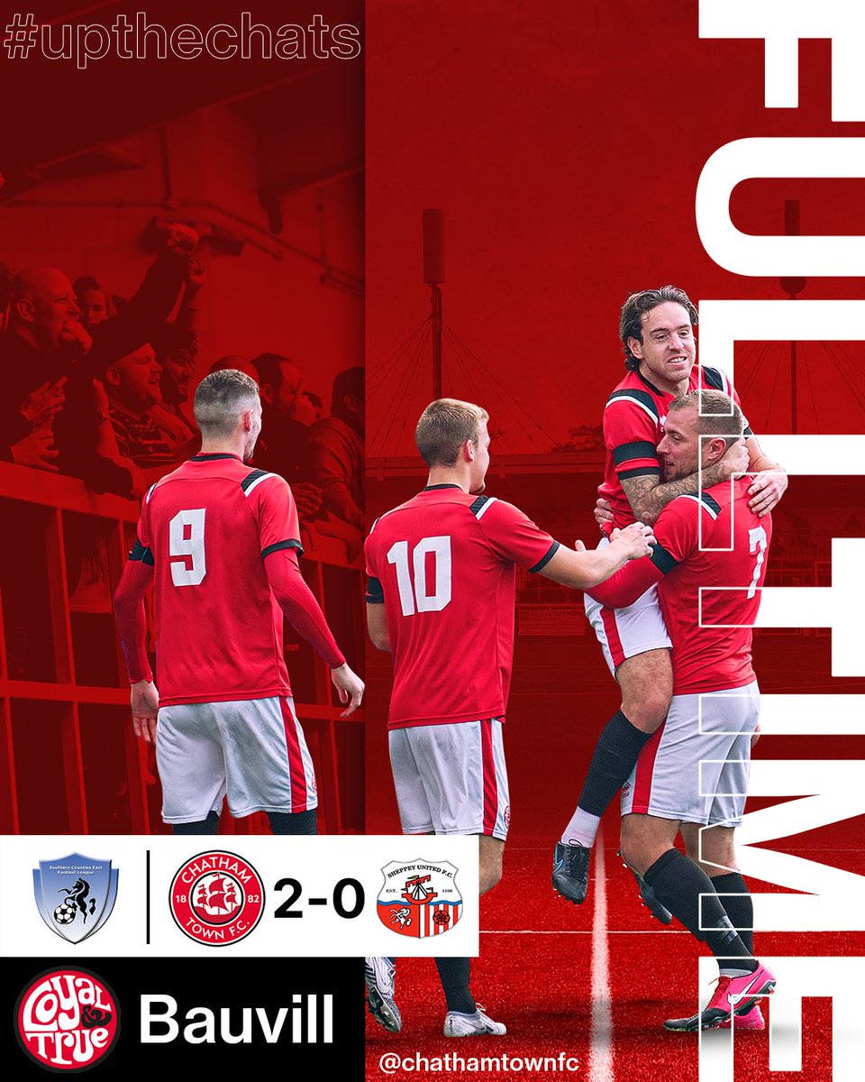ChathamTownFC's tweet photo. 𝟏𝟖𝟕𝟔 𝐬𝐞𝐞 𝐭𝐡𝐞 𝐂𝐡𝐚𝐭𝐬 𝐰𝐢𝐧 𝟐-𝟎 

#𝐔𝐩𝐭𝐡𝐞𝐂𝐡𝐚𝐭𝐬 🇾🇪 https://t.co/3ai6KkVk2b