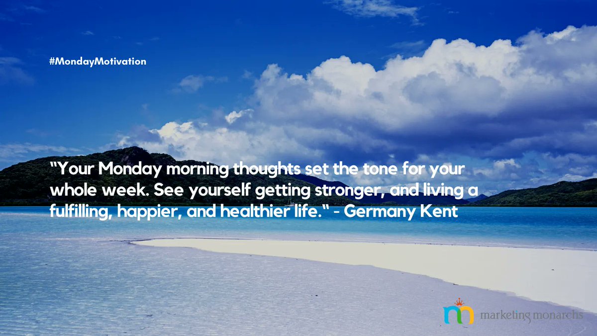 Who said Mondays have to suck?! Here's a toast for all you marketers out there and your #HappyMonday morning. We're off to the races with more exciting marketing projects this week! 

#B2BMarketing #Marketing #MondayMotivation