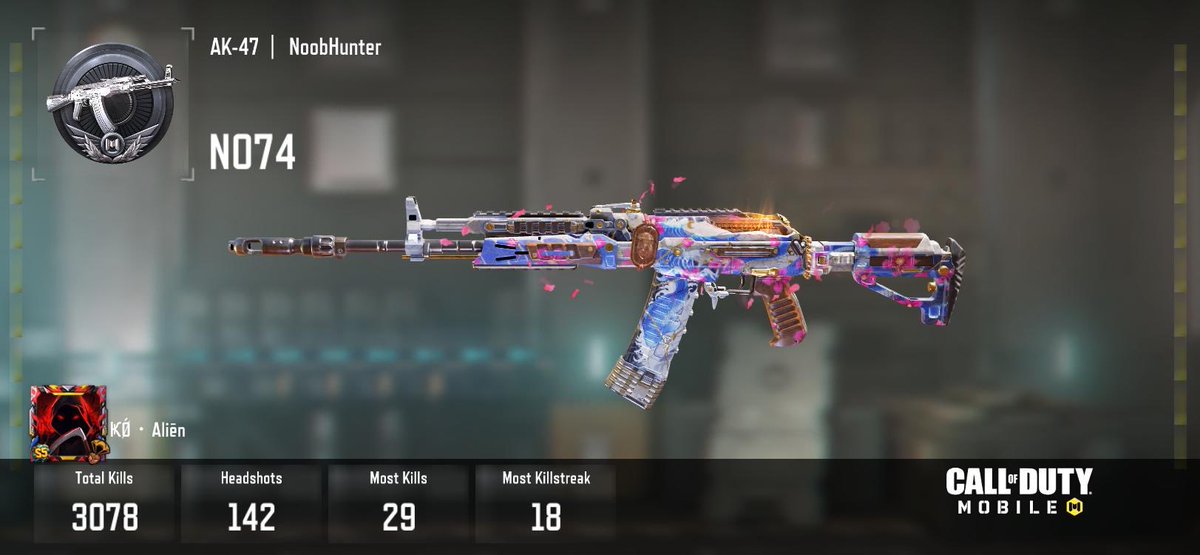 _unknownn91's tweet image. This beauty 😍😍 #noobhunter #CoDMobile女子