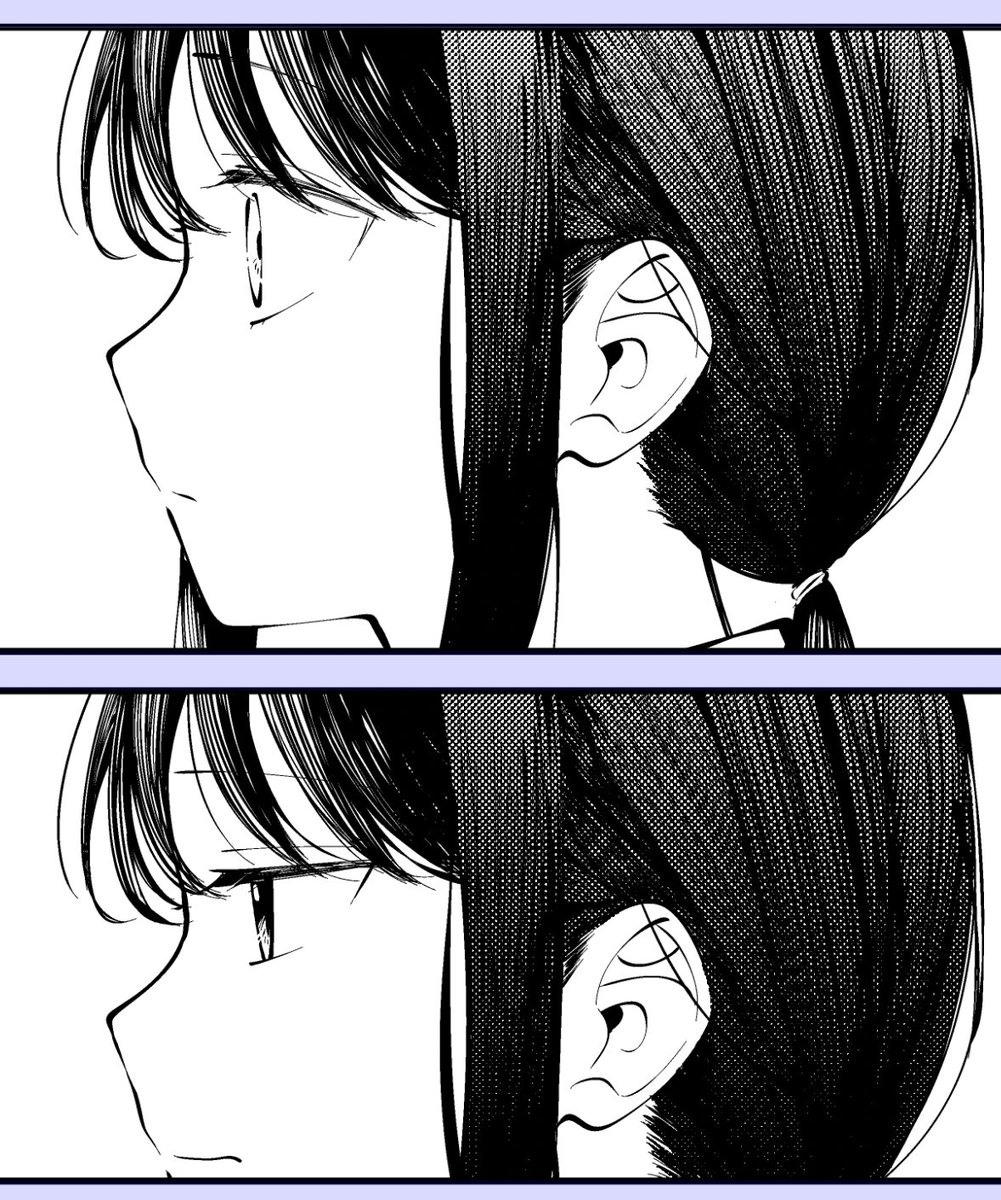 黒髪の手間を増やしたような減らしたような ちゃんと印刷に出るかはわからん 