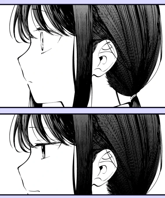 黒髪の手間を増やしたような減らしたような ちゃんと印刷に出るかはわからん 