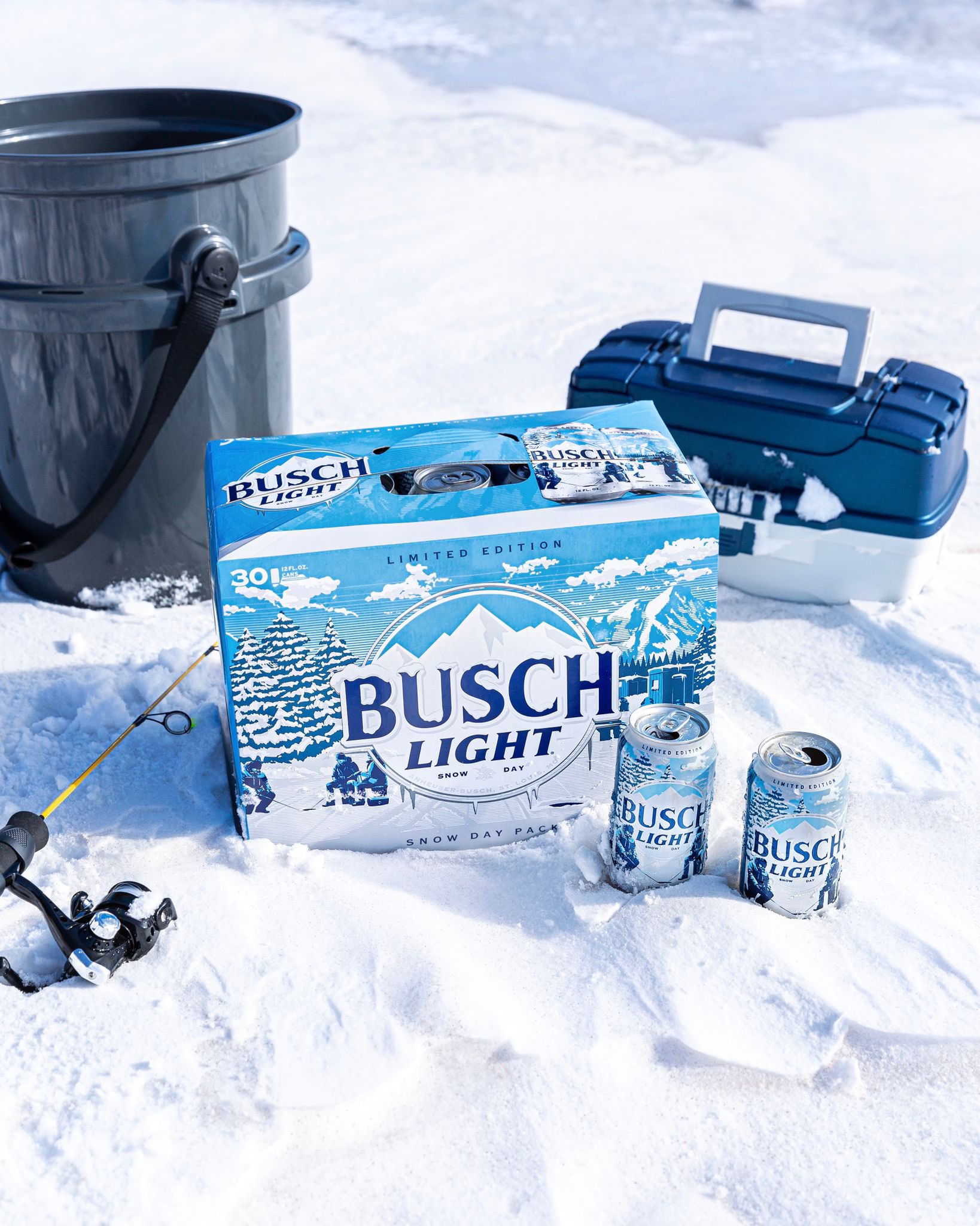 Busch Beer on X: 🥶 ICE FISHING CANS ARE HERE 🥶​ It doesn't get