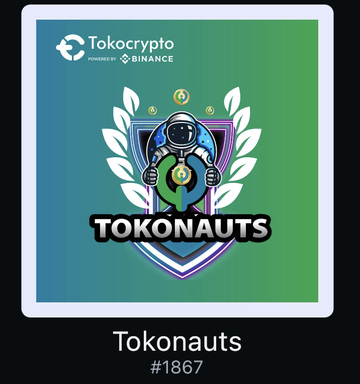 Giveaway Tokocrypto NFT  <a href="/Tokocrypto/">Tokocrypto</a> <a href="/tkobytokocrypto/">Toko Token</a> 

sc: 0x3a1c331bb2cba92f3f623068947babae3ed99a36

Tokonauts #1936
Mint: March, 02nd 2021

1️⃣Follow
2️⃣RT + Like ❤️

Winner picked in 72 hours