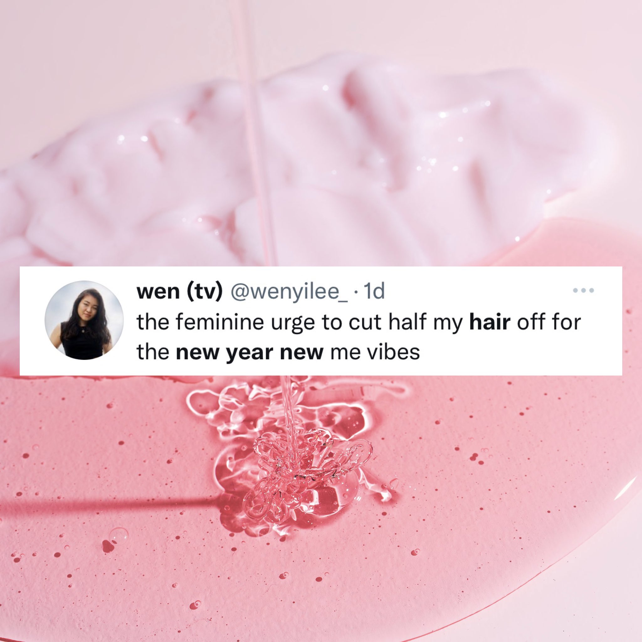 Suave on Twitter: "Trust me...we can relate. What is your New Year, New Hair  look? 📝: @wenyilee_ https://t.co/2gq0LsnR00" / Twitter