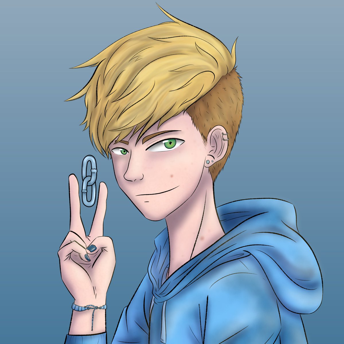OcularOrdeal's tweet photo. New icon for #2022 
I’m so proud of myself- I made it kinda customizable, so every month I can update it to match the respective holiday/season/celebration/vibe
Just know, I am excited 

#art #artistsontwitter #commissions #profilepic https://t.co/VRHjyNbPlH