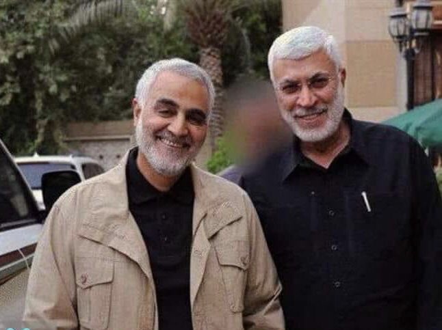 MasroorAnsari's tweet photo. Your smiles still tear the enemy’s heart to pieces.
2nd Martyrdom anniversary of Shaheed Sardar Qasim Soleimani Shaheed Abu Mehdi Al-Mohandis. https://t.co/X8BmHYL8Sk