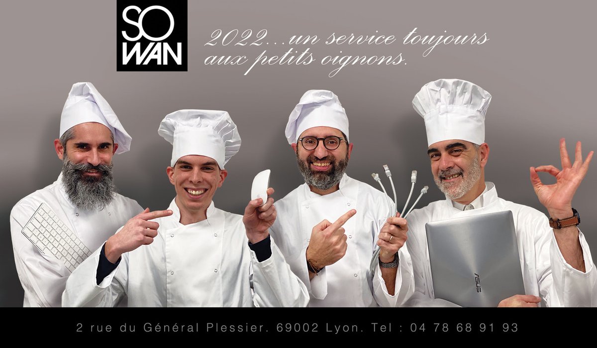 L'équipe Sowan vous souhaite une succulente année 2022 !