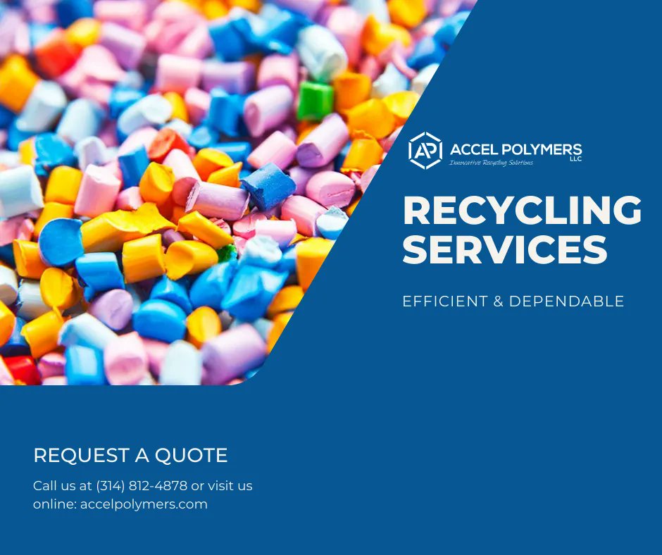 AccelpolyLLC's tweet image. We offer premium recycling services for your business to establish a partnership of sustainable social and environmental responsibility. Take charge this new year, and benefit from your recyclable scrap! 

#accelpolymers #recycling #recyclescrap #plastic #greeninitiatives