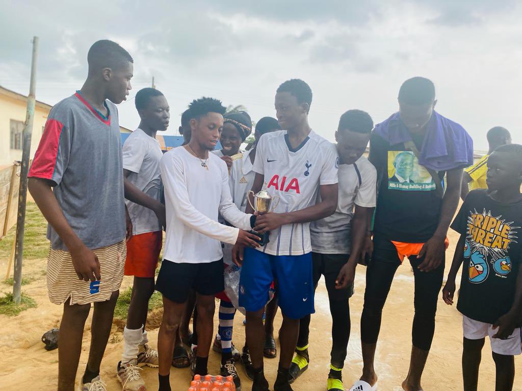 EdinamanC's tweet photo. HOCKEY IS THE REASON. 
Congratulations TEAM JAQ. A well deserved victory 

@moysgovgh @GhanaHockey  @isports360 
#YHM21 
 #hockeyinvites
#yoty2021
#isports360 https://t.co/OeAuktJDsT