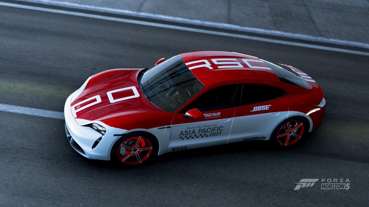458Graphix's tweet photo. Porsche Taycan Livery Concept by 458Graphix for @PorscheJP

Manufacturer-esque, historic inspiration with a futuristic over tone.

#PorscheGranTurismoCup
#458Graphix https://t.co/DwgZl5xGda