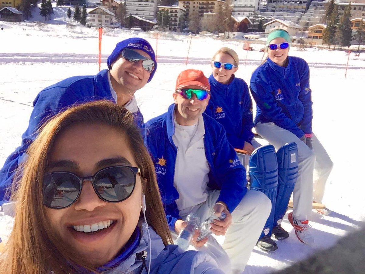 COI_StMoritz's tweet photo. Earlier last year Laura Crofts joined the St Moritz CC committee. Not only has Laura very good knowledge of the game, &amp; in particular women's cricket, she also offers some gender diversity &amp; youth to the organising committee. Welcome Laura

https://t.co/cDInW4Bp1j https://t.co/4KAfBG2i7U