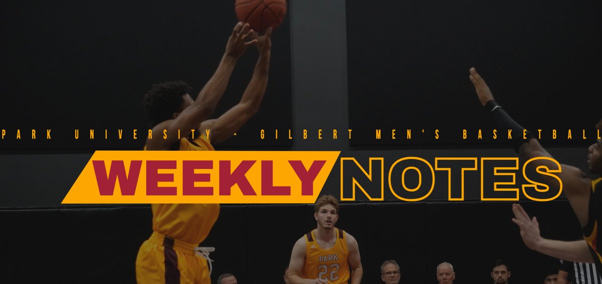 .<a href="/park_mbb/">Park University-Gilbert Men’s Basketball</a> begins conference play this week against Embry-Riddle and Benedictine Mesa. Catch up on the Bucs with this week's notes.

Notes: gilbert.parkathletics.com/article/mens-b…