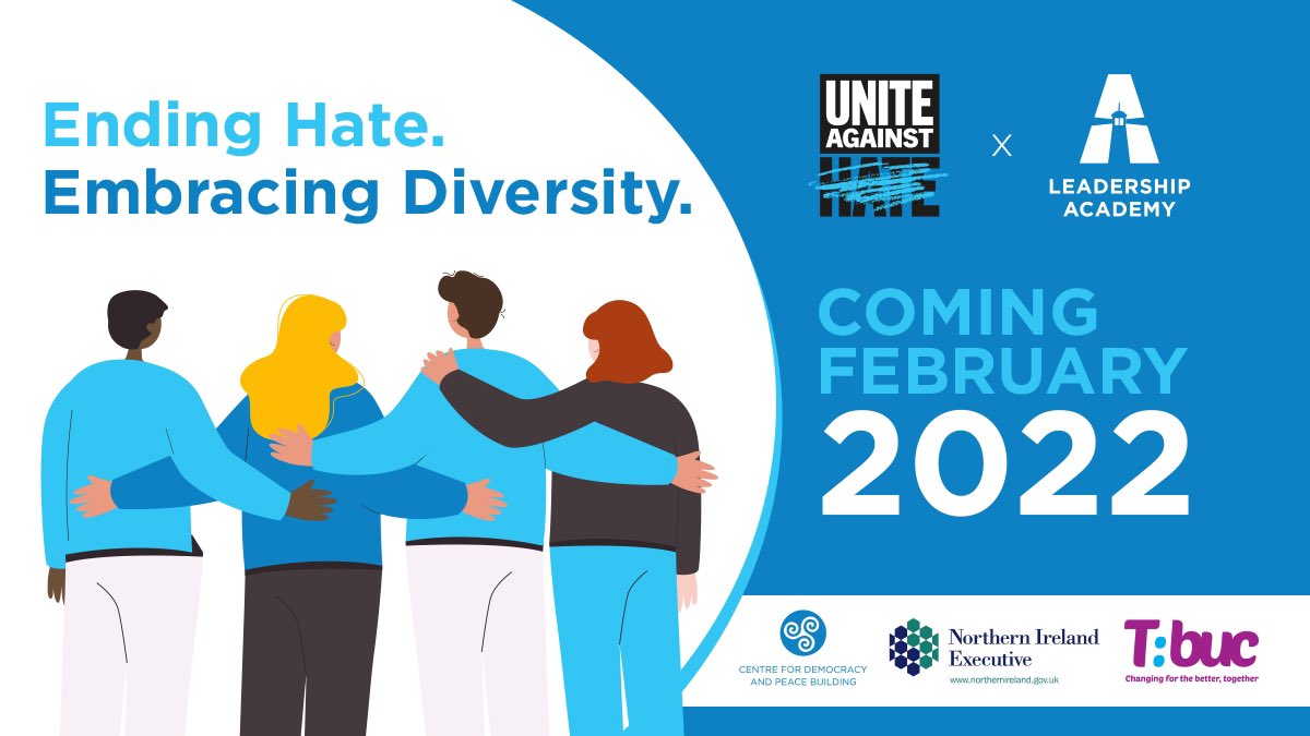 Unite_NI's tweet photo. Ending Hate. Embracing Diversity. ๐ง๐ฝ๐จ๐ปโ๐ฆฐ๐ฉโ๐ฆฐ๐จ๐ปโ๐ฆณ
#FREE online programme starting in February 2022! Watch this space! https://t.co/IPRVqdZJDf