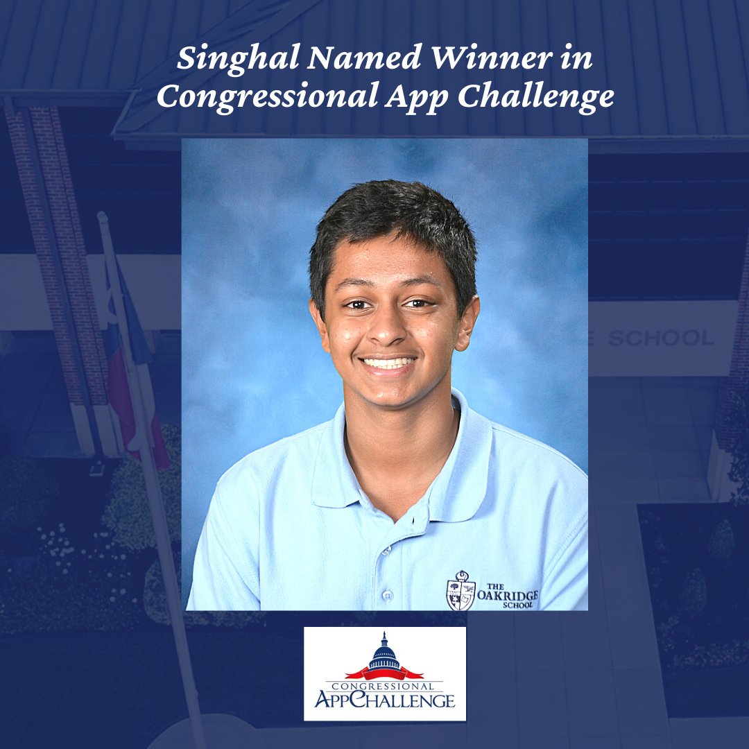oakridgeowls's tweet photo. Way to go, Eshan! #CleanerTogether #APP #coding #environment https://t.co/f23naqogmu