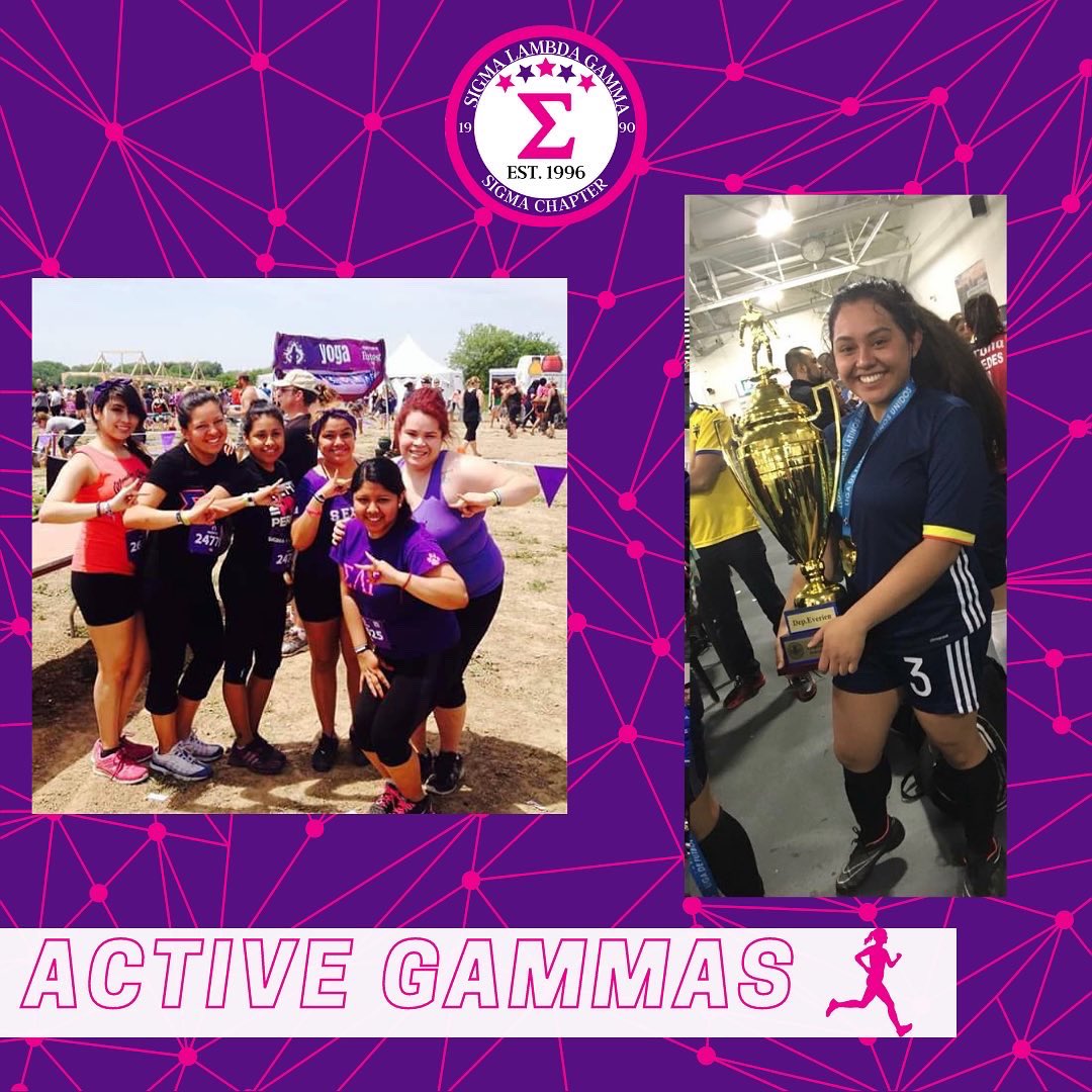 chicagogammas's tweet image. 💗19 days of Gammas💜
Day 3: Active Gammas 🏃‍♀️
#sigmalambdagamma #sigmachapter #gammas #slg