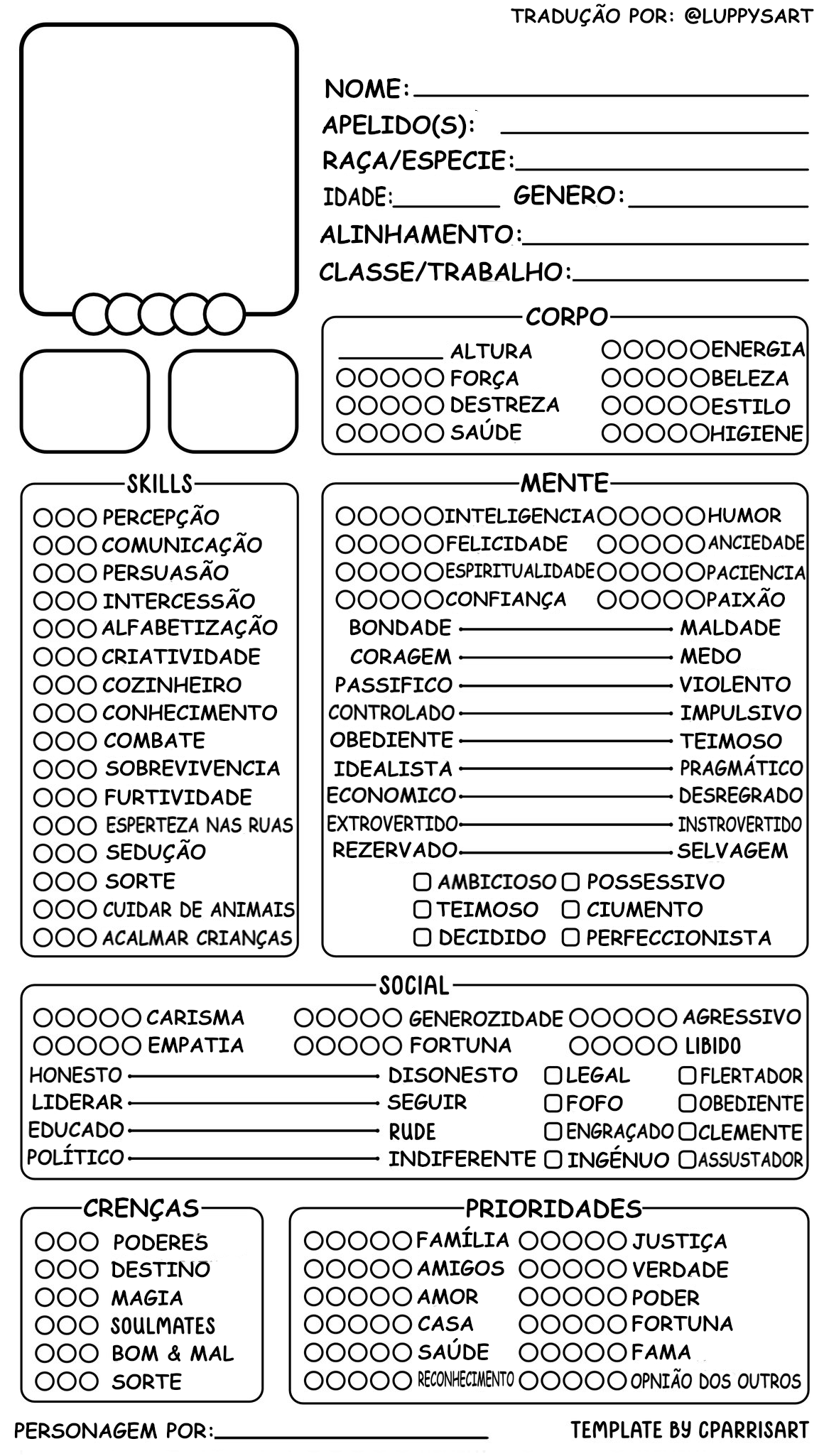 Casey I Made A Character Sheet Template Using Elements From D Amp D Sheets Oc Cards And Ship Memes This Kind Of Thing Really Helps Me Figure Out My Characters Feel