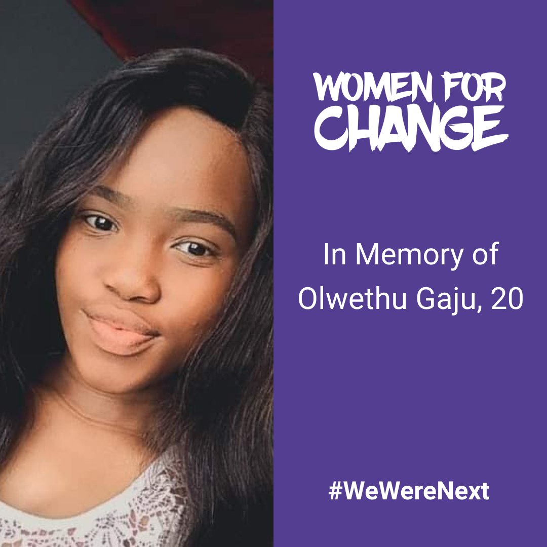 womenforchange5's tweet photo. Olwethu Gaju, 20, lifeless body was found in her boyfriend’s bedroom in Kwazakhele, Nelson Mandela Bay. She had multiple stab wounds to her upper body and was burnt with boiling water.
Her boyfriend and father of their 1-year-old daughter was arrested by SAPS on scene. #AmINext https://t.co/OeIVsHInz4