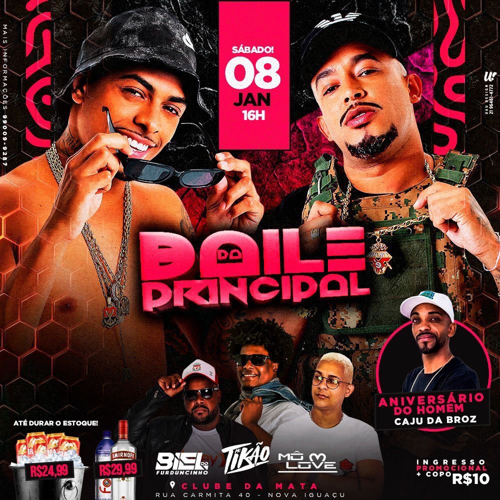 MariliaGoulartt's tweet photo. SÁBADO É LOGO ALI 🥳

Se você não for, só você não vai...

Brota e convoca que dia 8 de janeiro é TUDO pelo CLUBE DA MATA ‼️🚀
@denerptj @BeniciusZz @PrincipalBaile 
#FuzueDosInfluencers https://t.co/VYXpS2NKY8
